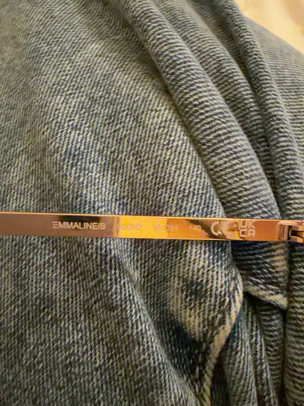kate spade Rose Gold Frame Sunglasses with Pink Lenses